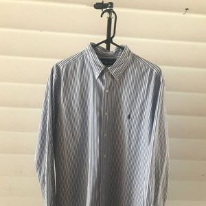 Ralph Lauren Classic. Stripped Shirt. L